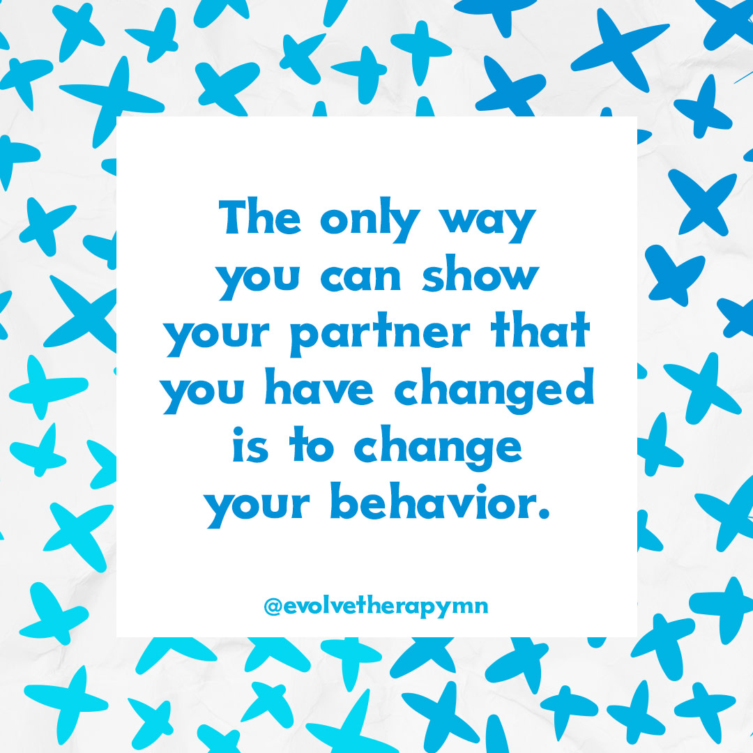Ok, it seems so obvious but this is one of the BIGGEST complaints couples therapists hear. ALL👏🏻 OF👏🏻 THE👏🏻 TIME👏🏻 We know that people do want to change but have no clue how or where to start. Get help to work on what is blocking you.
