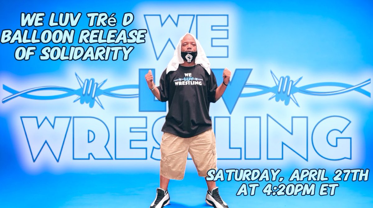 This has been rough for us all. But the main thing Tré wanted was for his ppl to shine & be celebrated. So lets celebrate him, Sat. 4/27 at 4:20pm EST as we release Carolina Blue balloons in solidarity & memorial to @KingTre2ThaD. Record and post your release using #LongLiveTreD