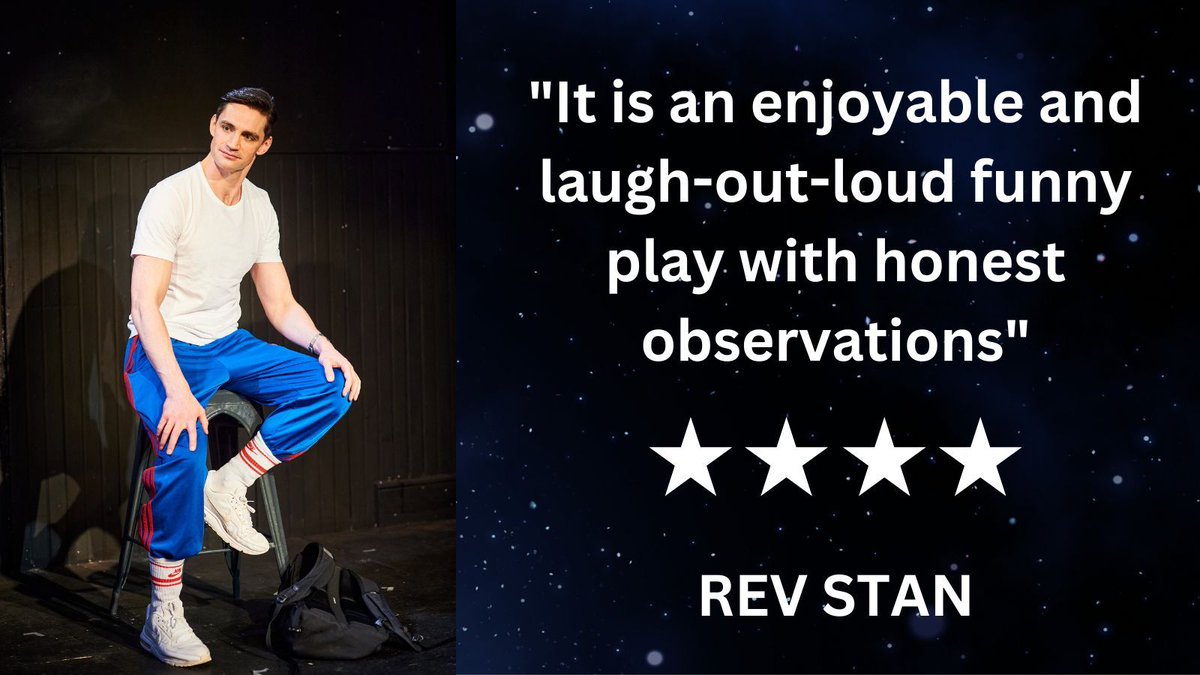 4 stars from @revstan ⭐⭐⭐⭐ Come witness the hilarious, honest, and raw 'The Manny' - a dark comedy about an Irish male nanny in London. Join us during our 5 date run at @civictheatre from 30 April - 4 May 🎭 Book tickets here: buff.ly/3UinLFQ