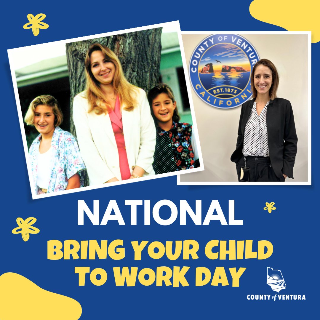 ✨On this #BringYourKidsToWorkDay our own Estelle Bussa, Deputy Executive Officer of Economic Vitality & Service Excellence shares this #TBT 'I went to work w/my mom for the day at the county. I remember sitting at her desk & thinking 'this is what you do? I can do this!'. 😁