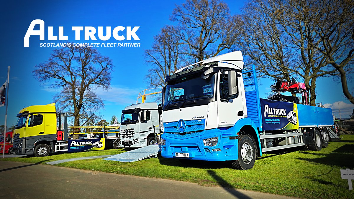 All set for the opening day of ScotPlant 2024 tomorrow. We invite you to come along and meet us for a friendly chat at Avenue A Stand 10.  You can also take a look at our latest Mercedes-Benz plant and crane trucks. 
So, why not drop by and say hello? #scotplant #scotplant2024