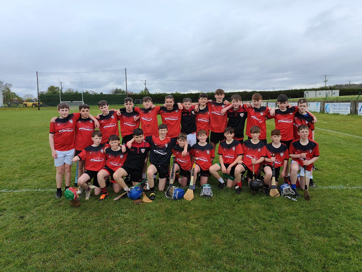 Well done to our first and second year hurling teams who played Carlow CBS today in a great game. Thank you to @theblindsboutique for sponsoring a set of GAA jerseys. We really appreciate the support. ❤️🖤