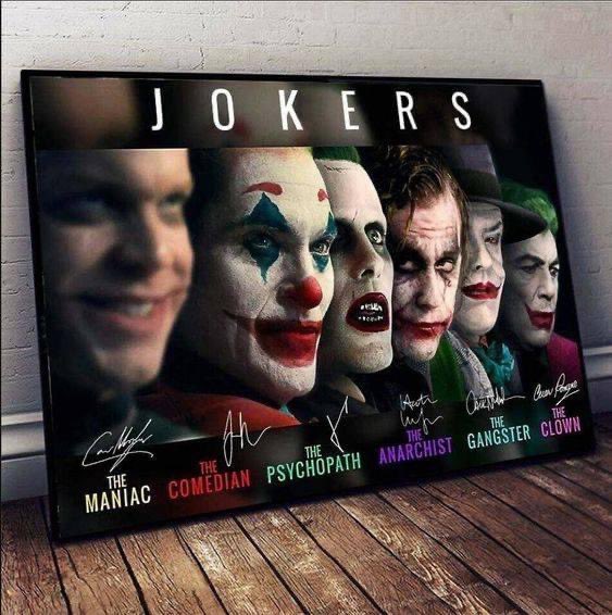 Which one is your favorite joker? 🤔 Just comment one 🕐