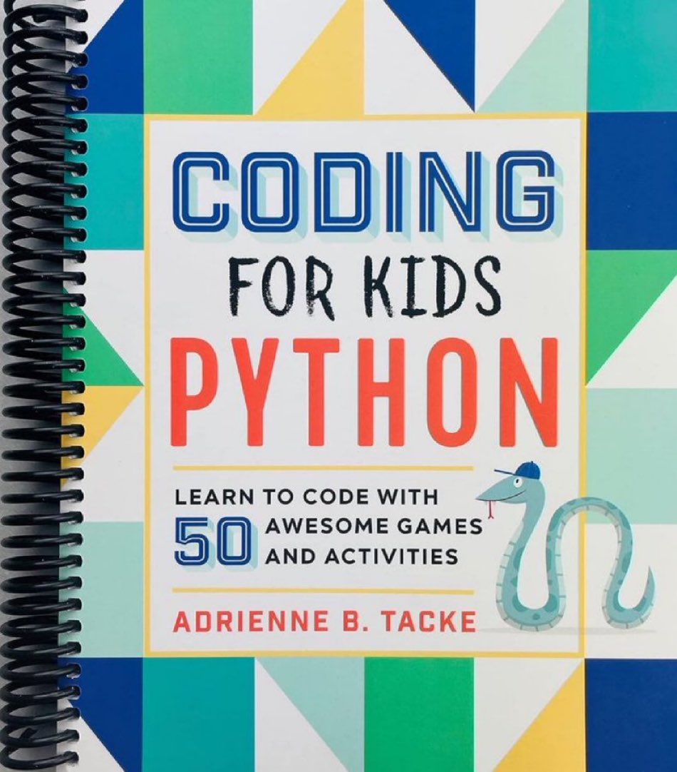 Summer project for your kids >> “Coding for Kids — #Python: Learn to Code with 50 Awesome Games and Activities” [Spiral-bound] 
...get it at amzn.to/3KA3hDb

[Kindle and standard paperback editions also available]

#STEM #Coding #CodingForKids
