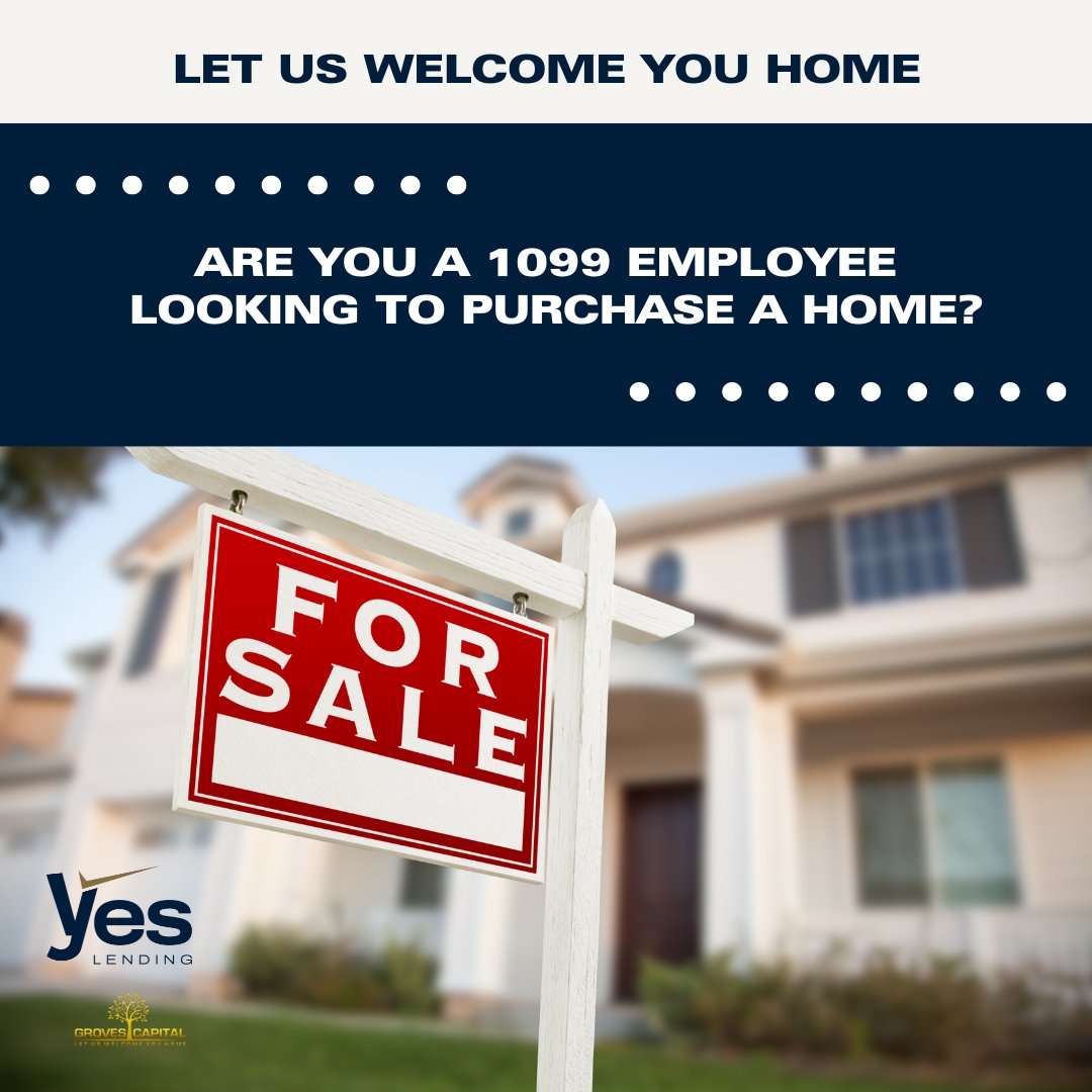 Are you a 1099 employee searching for your dream home? Look no further! We specialize in financing programs tailored just for you. Call us today for more details at 1.888.480.4937

#1099 #YaniraTeam #QueenHomes #GWorldNexusLPT #SiSePuede #YesWeCan #YesLending