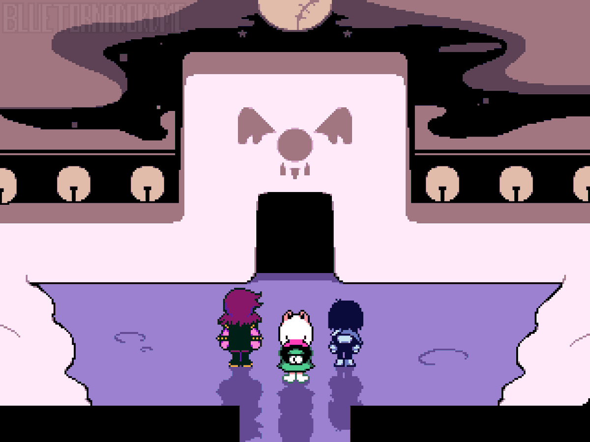 Daily DELTARUNE doodles (Day 177)  
Ice palace