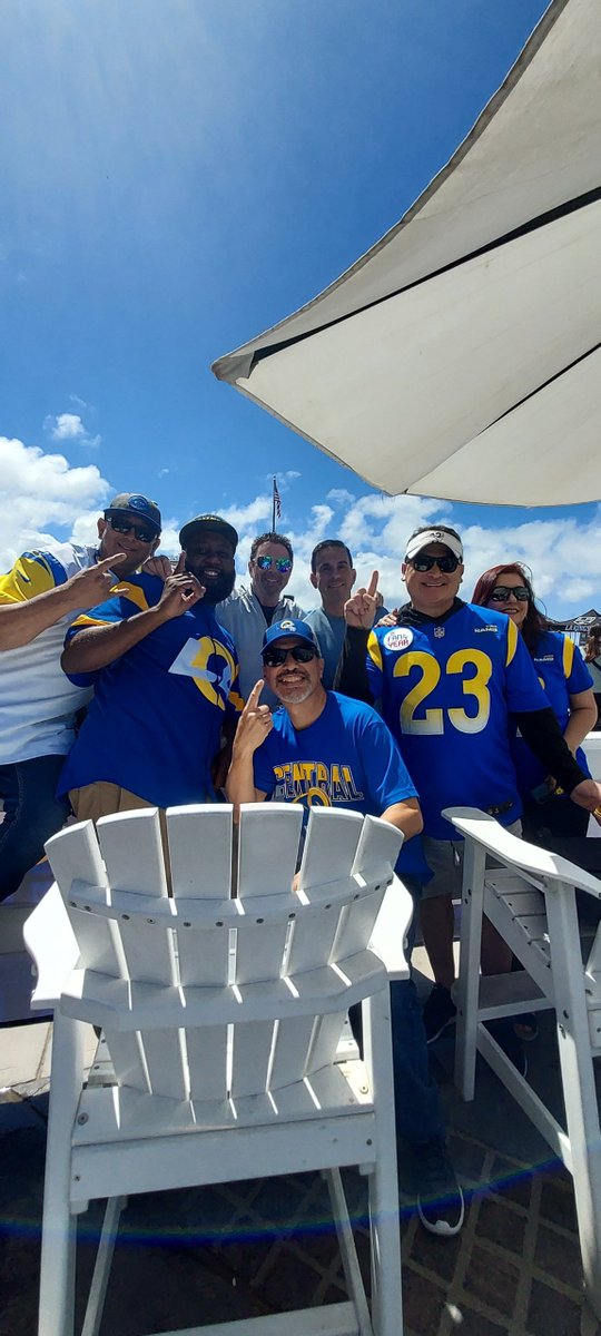 Hyped Up in Hermosa with @ESPNLosAngeles @ScottKaplan @Sedano @RamsNFL @SoFiStadium draft.