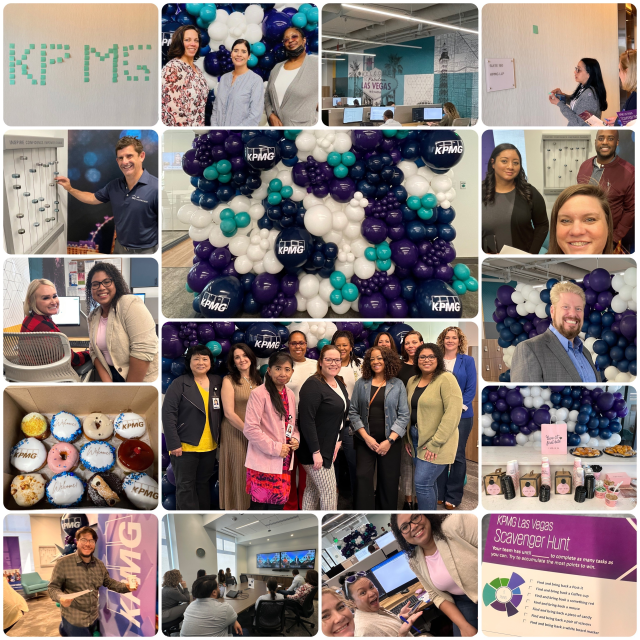 Our new KPMG office in Las Vegas is now open! Celebrated with a week of fun, food, and fantastic opportunities for team bonding. Cheers to our new journey! #KPMGLasVegas #NewBeginnings #HereWeGrow