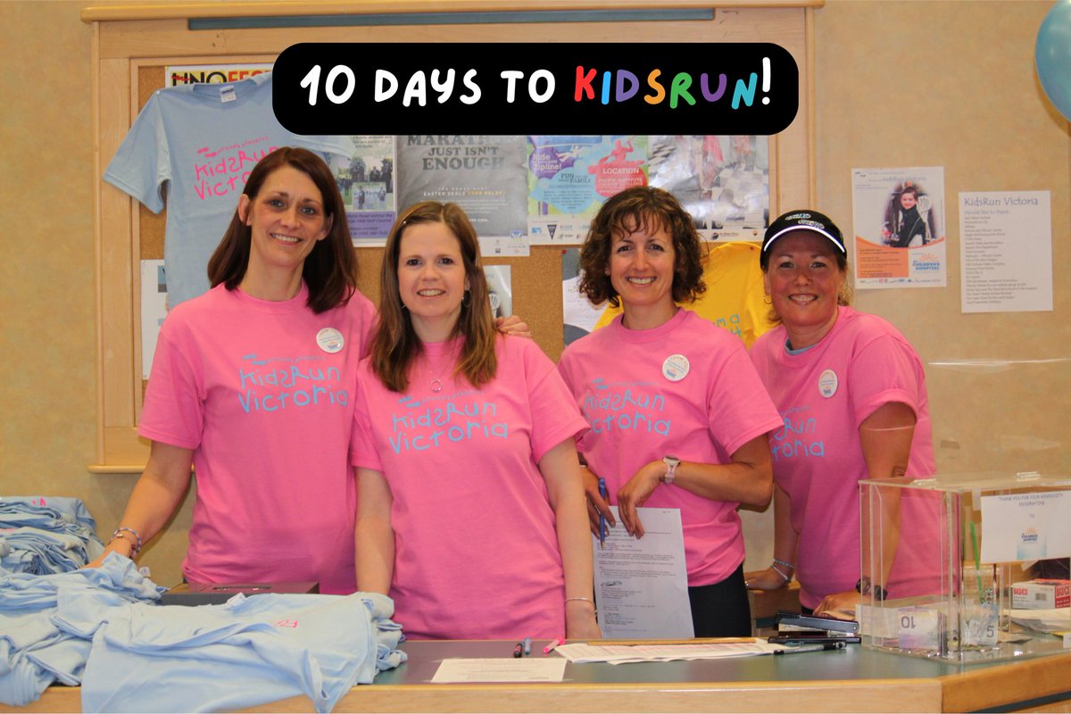 Today is a special throw back Thursday post to let you know there are only 10 days until the 15th annual KidsRun! Thank you to the amazing community who have supported our cause! Register using the link in our bio! 🩵🩷🕊️

#tbt #kidsrunvictoria #ourvichospitals #soallkidscan