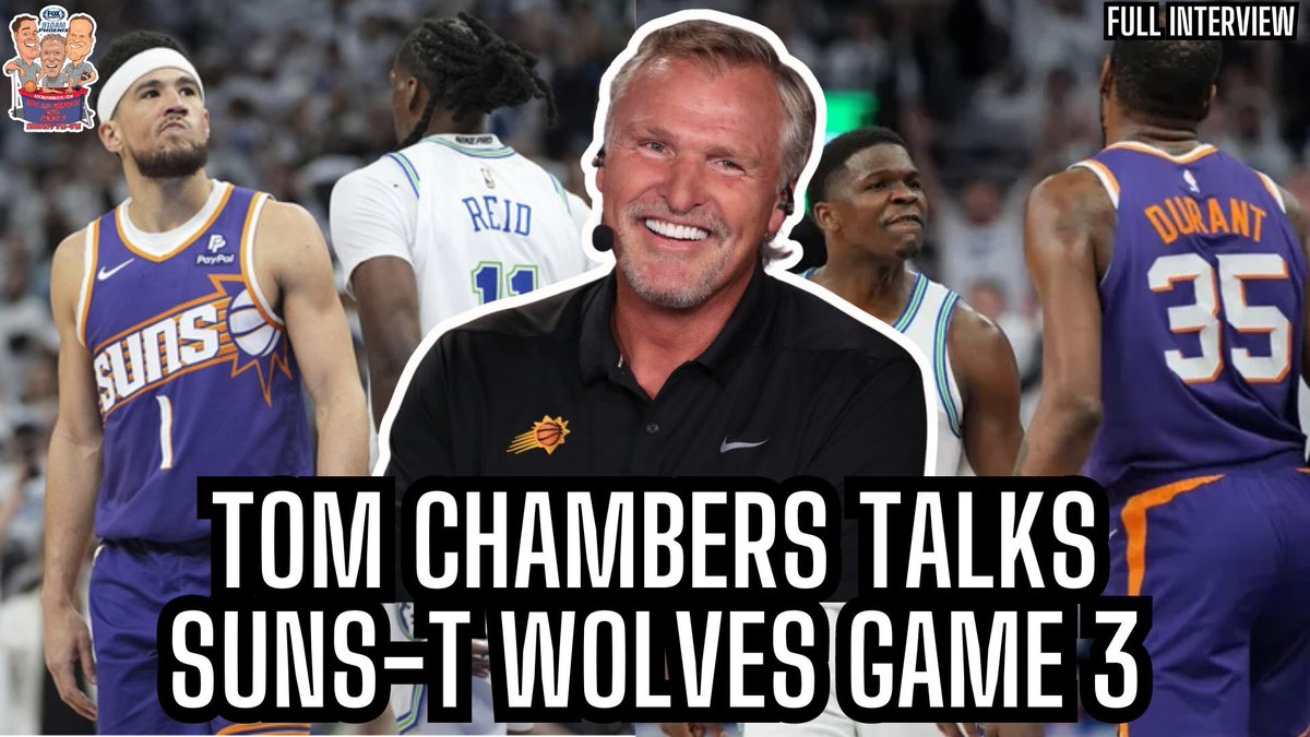 FULL INTERVIEW: Suns Legend & TV Analyst Tom Chambers talks Suns’ Struggles in first 2 games & previews Tomorrow’s Game 3 on @foxsports910! 🏀 WATCH: youtu.be/BplbYxXgkyc?si…