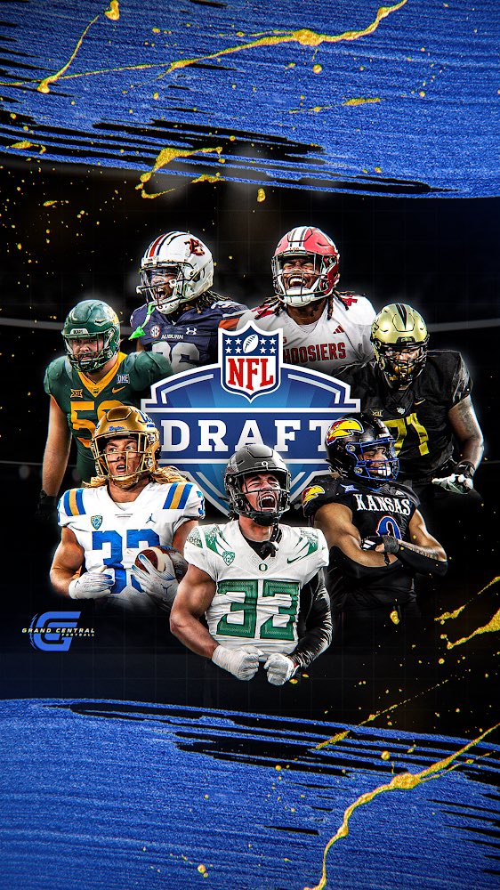 Grand Central is on the Clock! Good luck to our guys this weekend in the #NFLDraft2024. | #GrandCentralSports | #GrandCentral | #TheStandard | #NFLDraft | #NFL |