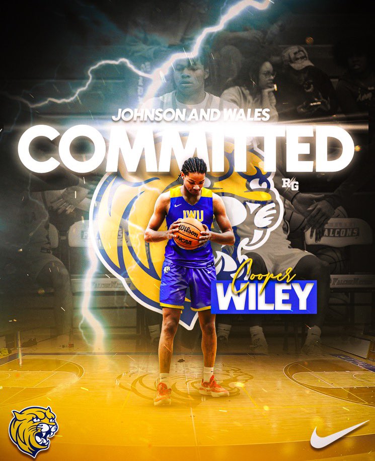2024 6’3 G Cooper Wiley (@cooperwiley0) has committed to Johnson & Wales University.