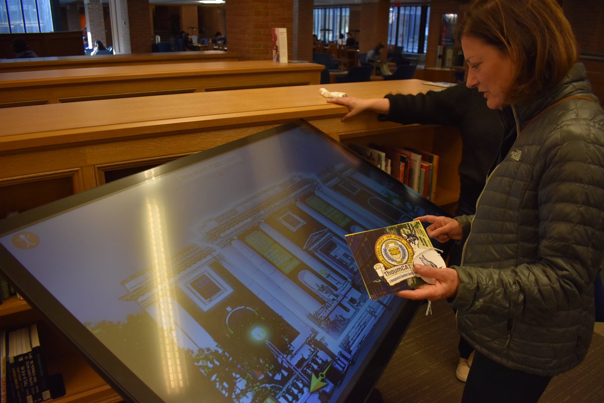 YaleQuantumInstitute (@yale_qi) on Twitter photo The Bass <a href="/yalelibrary/">Yale University Library</a> hosted the launch this afternoon for the closing of the Model Research Collection on quantum science! Thank you <a href="/YaleDHLab/">Yale DHLab</a> & <a href="/JuegoStudio/">Juego Studio</a> for working with <a href="/FlofloFlr/">Florian Carle</a> on this app! The Bass <a href="/yalelibrary/">Yale University Library</a> hosted the launch this afternoon for the closing of the Model Research Collection on quantum science! Thank you <a href="/YaleDHLab/">Yale DHLab</a> & <a href="/JuegoStudio/">Juego Studio</a> for working with <a href="/FlofloFlr/">Florian Carle</a> on this app!