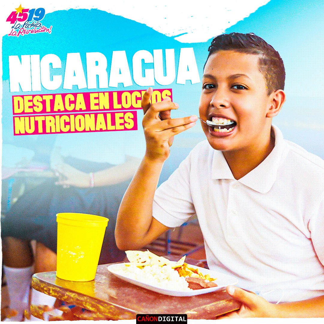 🇳🇮🍝Nicaragua es uno de los países que más destaca en programas alimenticios a nivel regional, así lo manifestó José De León Cáceres, director del Instituto de Nutrición de Centroamérica y Panamá. - - - - - - #SomosVictoriasVerdaderas