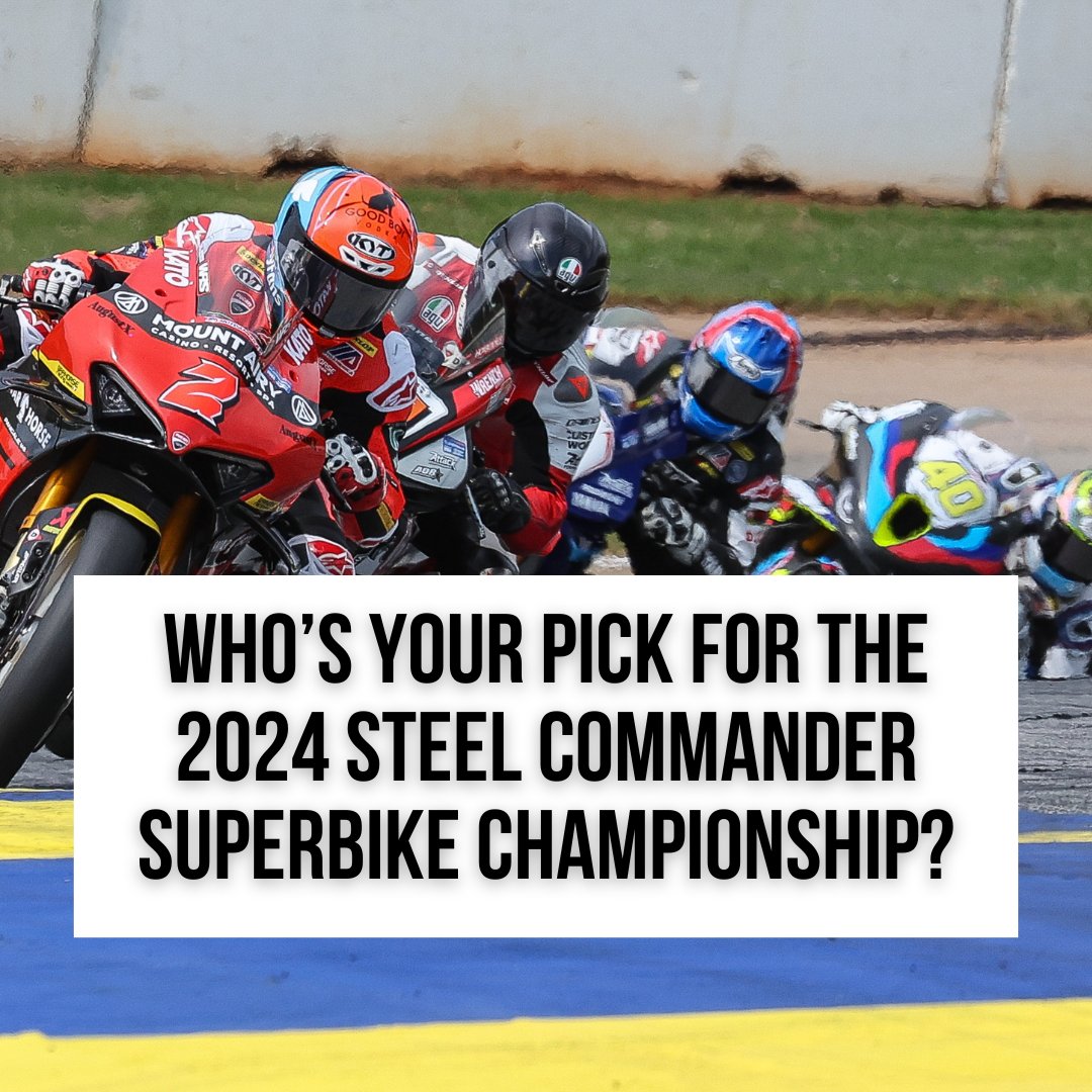 After seeing the results of the opening round at @RoadAtlanta, who's your pick for the 2024 @SCommanderCorp Superbike Championship? 🤔

#MotoAmerica #Superbike #Motorcycle #Racing