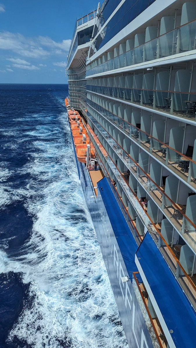 At sea.

@CelebrityCruise #CelebrityReflection #NothingComesClose