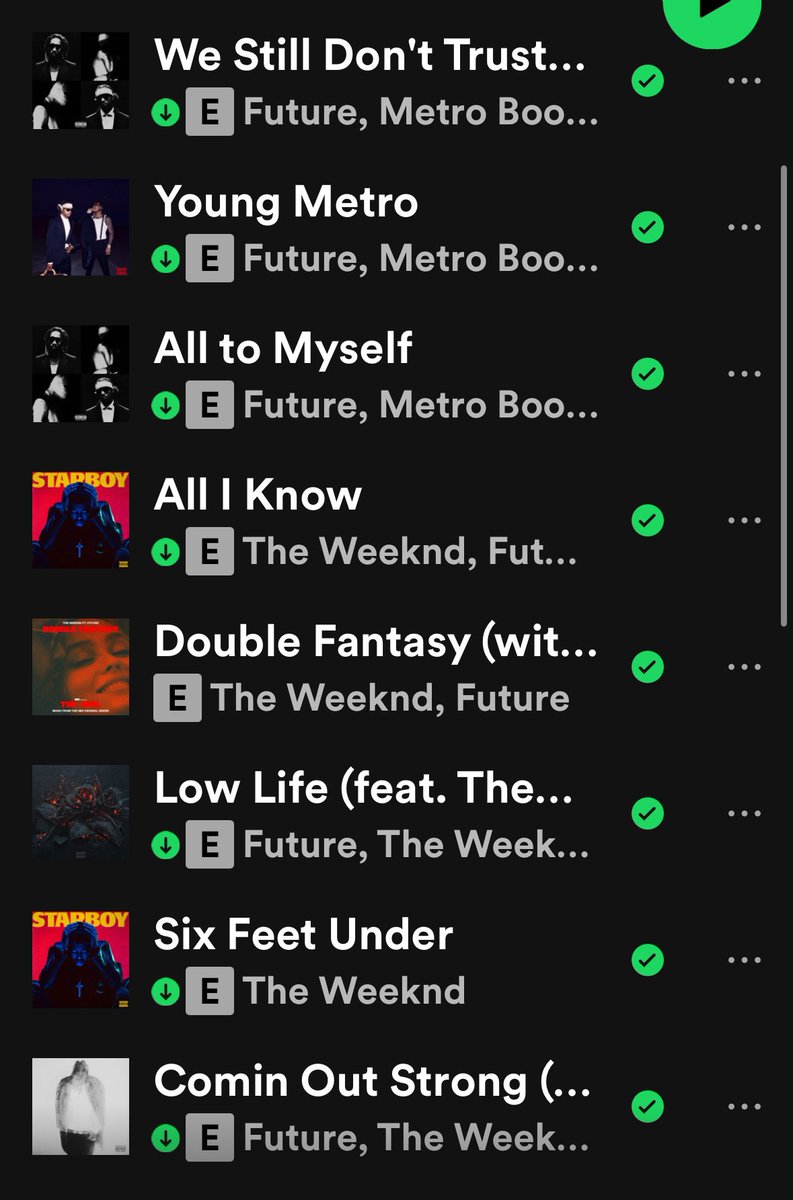 What’s your favorite The Weeknd x Future song?