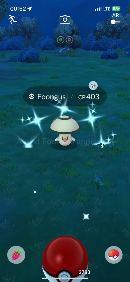 I Caught a Shiny Foongus‼️ ✨✨✨
#ShinyPokemon #ShinyCheck   #PokemonGO #ポケモンGO #色違い #色違いポケモン