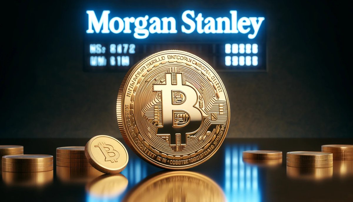 Morgan Stanley preparing 15,000 brokers to pro-actively recommend clients to buy spot #Bitcoin ETFs.

"We are going to make sure everybody has access to it" - Morgan Stanley