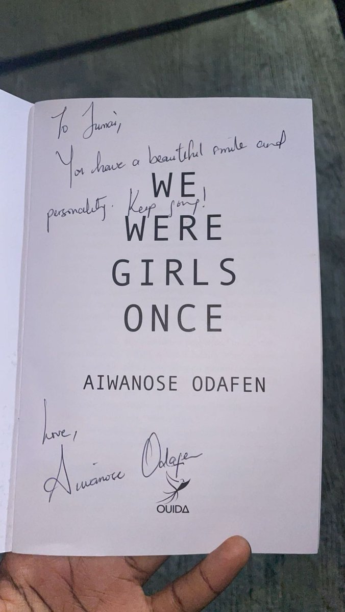 Excerpt from my journal: I woke up with severe cramps today and had to call in sick at work, although it took everything in me (workaholic guilt). I later found strength to attend the Ouida pre-book launch because it was really close by. I am so glad I did. Today was a good day.