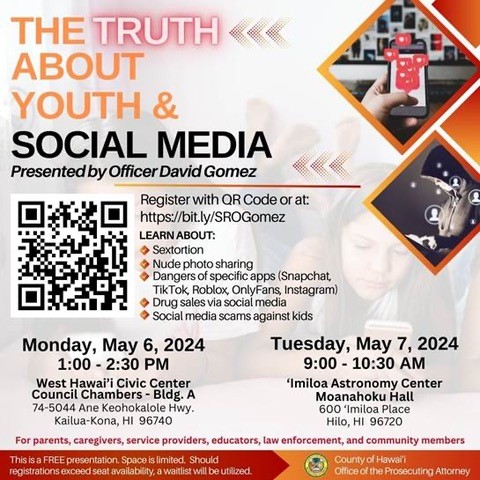 senjoydistrict2's tweet photo. Officer Gomez focuses on school safety and digital awareness. His career with the Internet Crimes Against Children Taskforce to combat online predators, and raising awareness about the dangers of drug use and its glamorization on social media.
Link available in my Linktree. https://t.co/Nb8Iz6EHQP