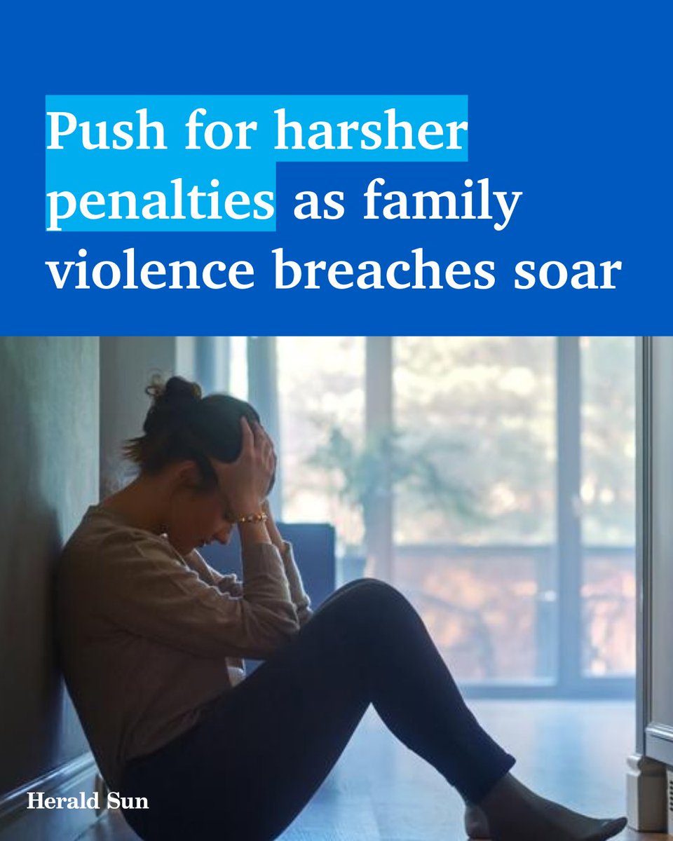 Breaches of family violence intervention orders have skyrocketed in just three years in Victoria, leading to calls for harsher penalties for offenders > bit.ly/3UySqit