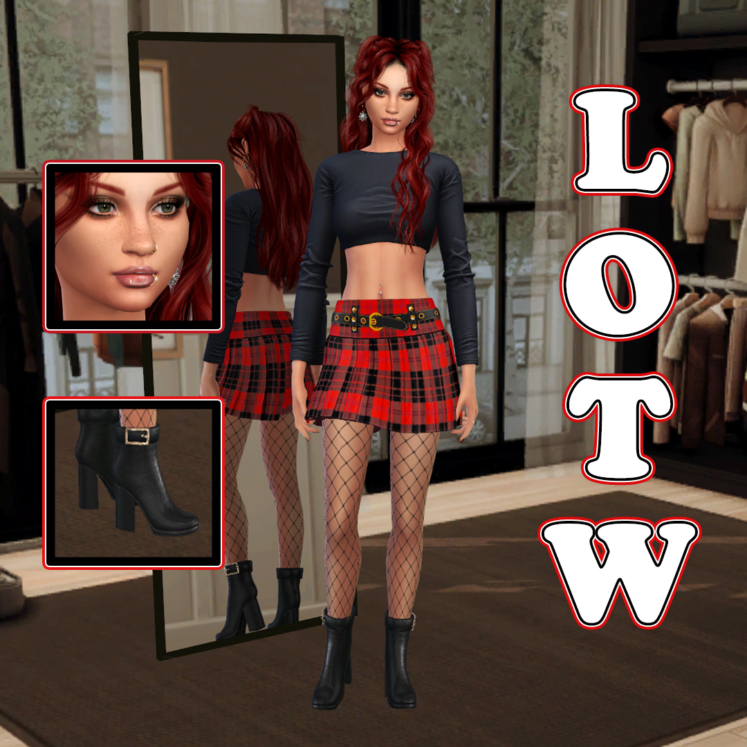 🤩 Look of the Week 🤩 I'm totally in love with all the Creative Content in this fantastic Grudge Collection! I'm SIM-ply thrilled by it! Check out the grunge vibes here 💫 thesimsresource.com/collection/gru… All CC from TSR #thesims4 #sims4cc #ts4 #gaming #grunge