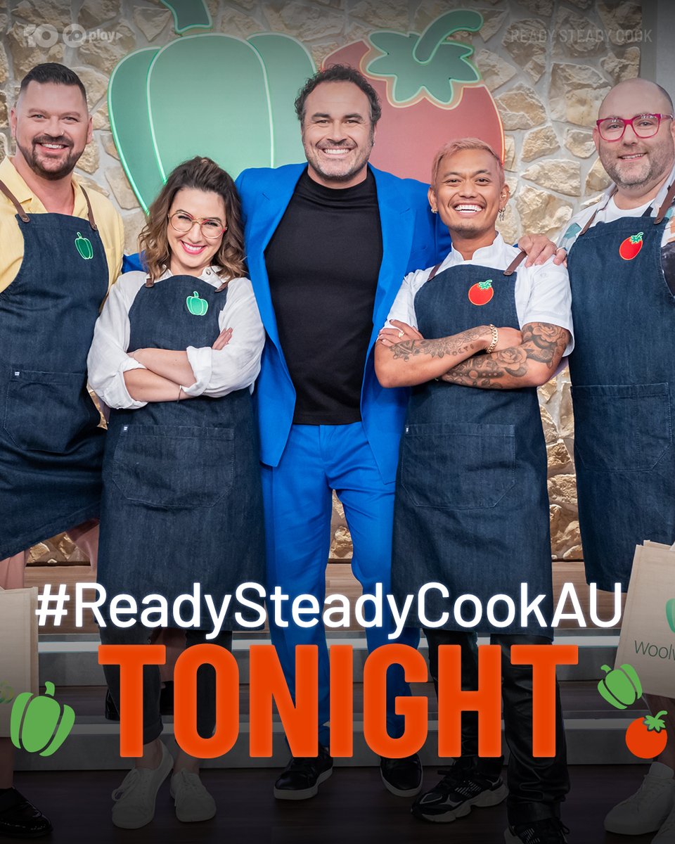 Ready Steady Cook Australia (@readysteadyau) on Twitter photo What will the teams whip up TONIGHT? 🔥🍴😋
#ReadySteadyCookAU 7.30 Tonight on <a href="/Channel10AU/">Channel 10</a> and 10 Play. What will the teams whip up TONIGHT? 🔥🍴😋
#ReadySteadyCookAU 7.30 Tonight on <a href="/Channel10AU/">Channel 10</a> and 10 Play.