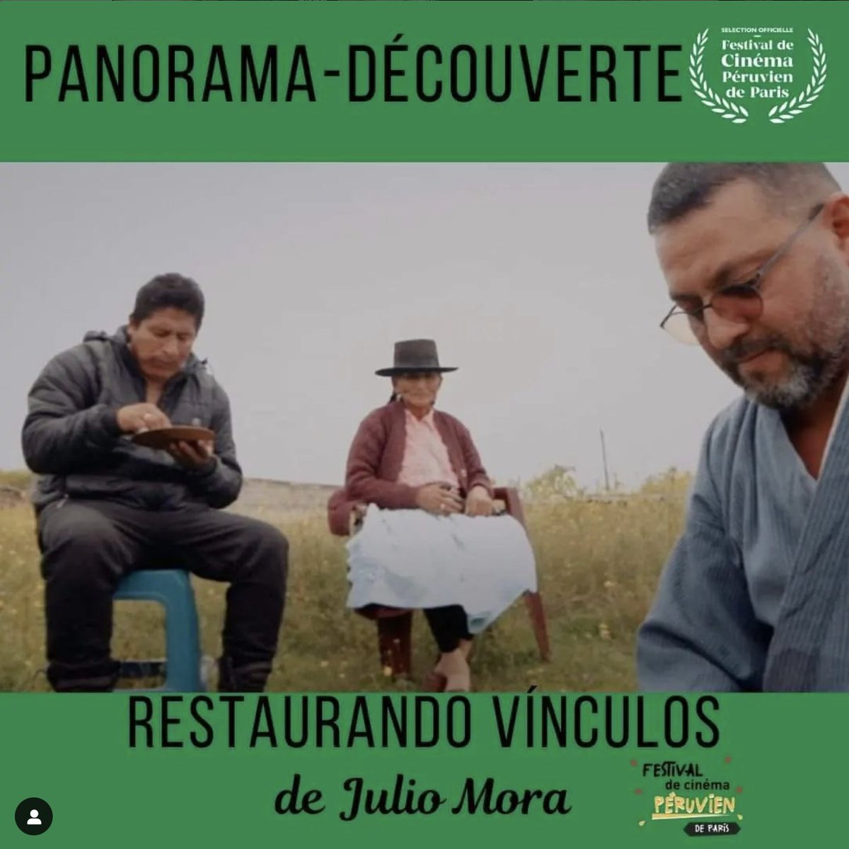 Just a reminder that our #film 'Restoring Links' will be screened @Paris_IC  as part of the @cinema_peruvien This is part of a research project exploring the effects of hospitality in a #transitionaljustice context. Thanks to @ANFASEP @pucp