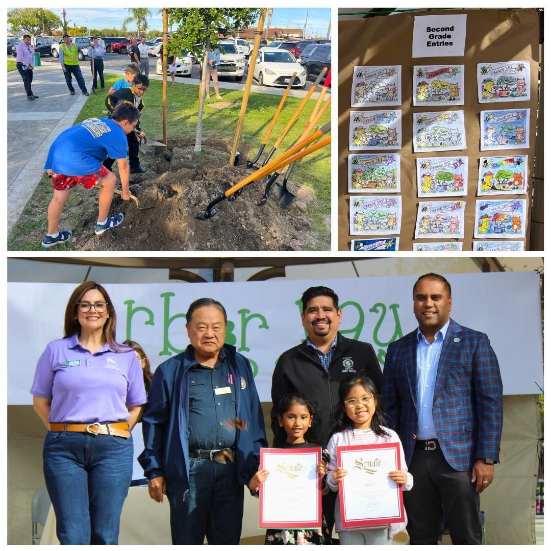 #TeamJanet had an amazing time celebrating La Palma Arbor Day. Congratulations to all the talented young artists and future arborists. #SD36 #LaPalma