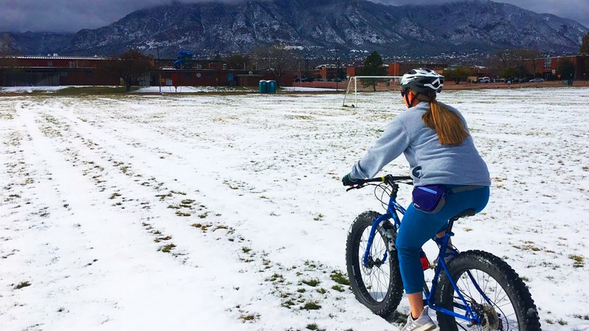 #ThrowbackThursday to when Jennifer Davenport was a SPC at the Fort Carson Soldier Recovery Unit and took to the snow on her fat tire bicycle.

#ARCP #RecoverAndOvercome #FtCarson #FatTireBke #Bike #SnowDay #DashingThroughTheSnow #TBT #SRU #IWantToRideMyBicycle #IWantToRideMyBike