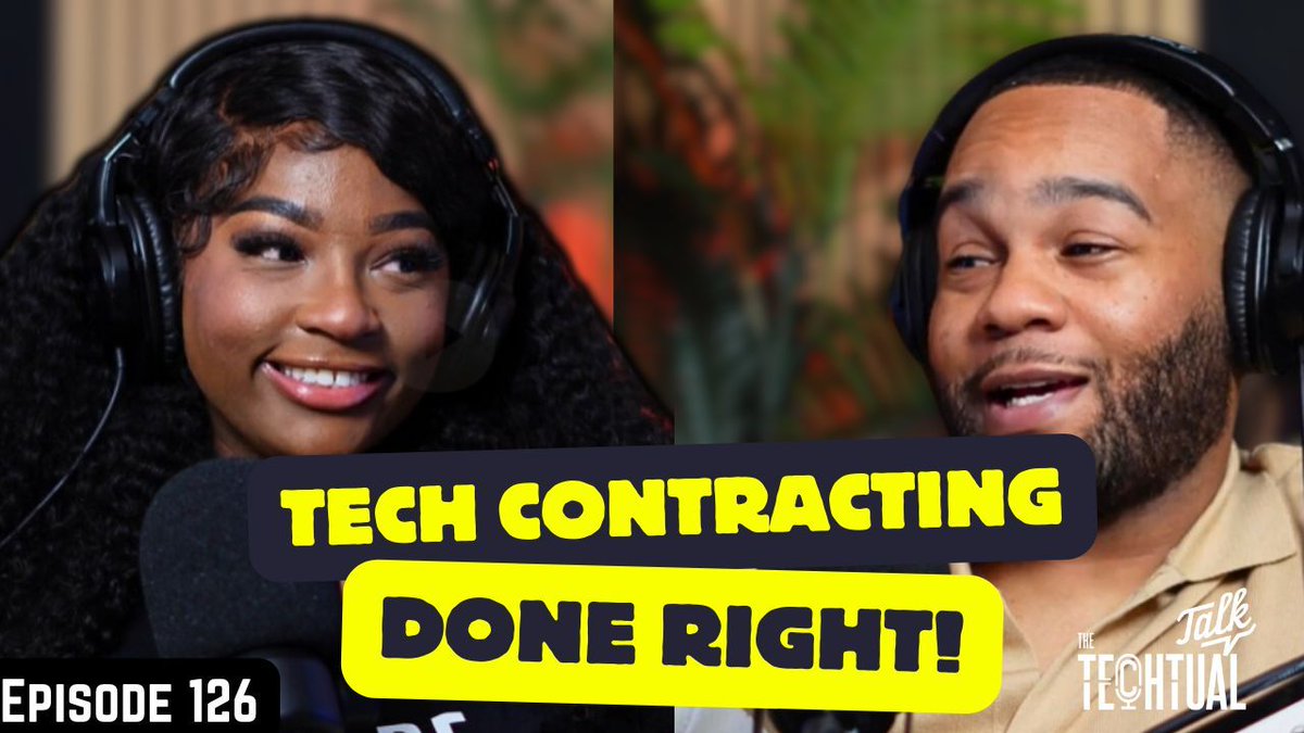 New episode of The TechTual Talk is dropping at 7pm cst!! how to be OverEmployed in Tech with your own business. Watch and Subscribe here: youtu.be/jrjE1I5PhS4?si…