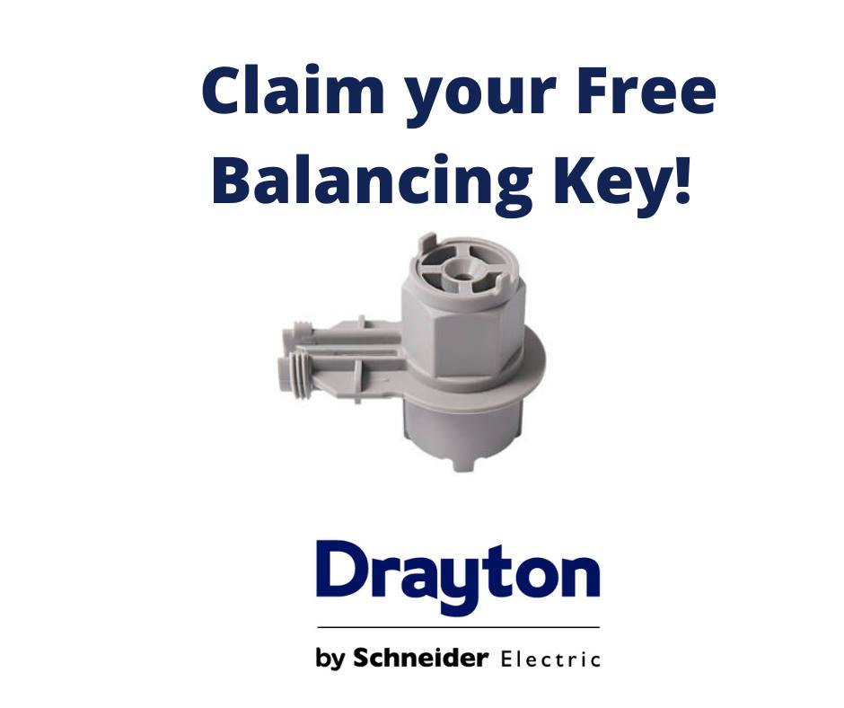 Claim your free balancing key when you join our plumbing and heating Facebook group: facebook.com/groups/TheDray… The Drayton community is an active group of over 3000 heating engineers, electricians and plumbers. #plumbing #heating #heatingengineer #radiator #trv #balancing