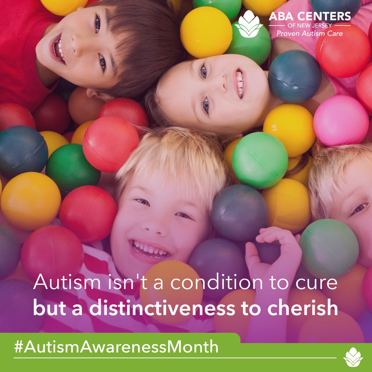 Let's embrace World Autism Awareness Month by championing inclusion and celebrating the unique perspectives of children on the spectrum. Autism is not a condition to cure but a diversity to cherish. Let's commit to understanding and inclusion.

#ABACentersOfNewJersey #ABATherapy