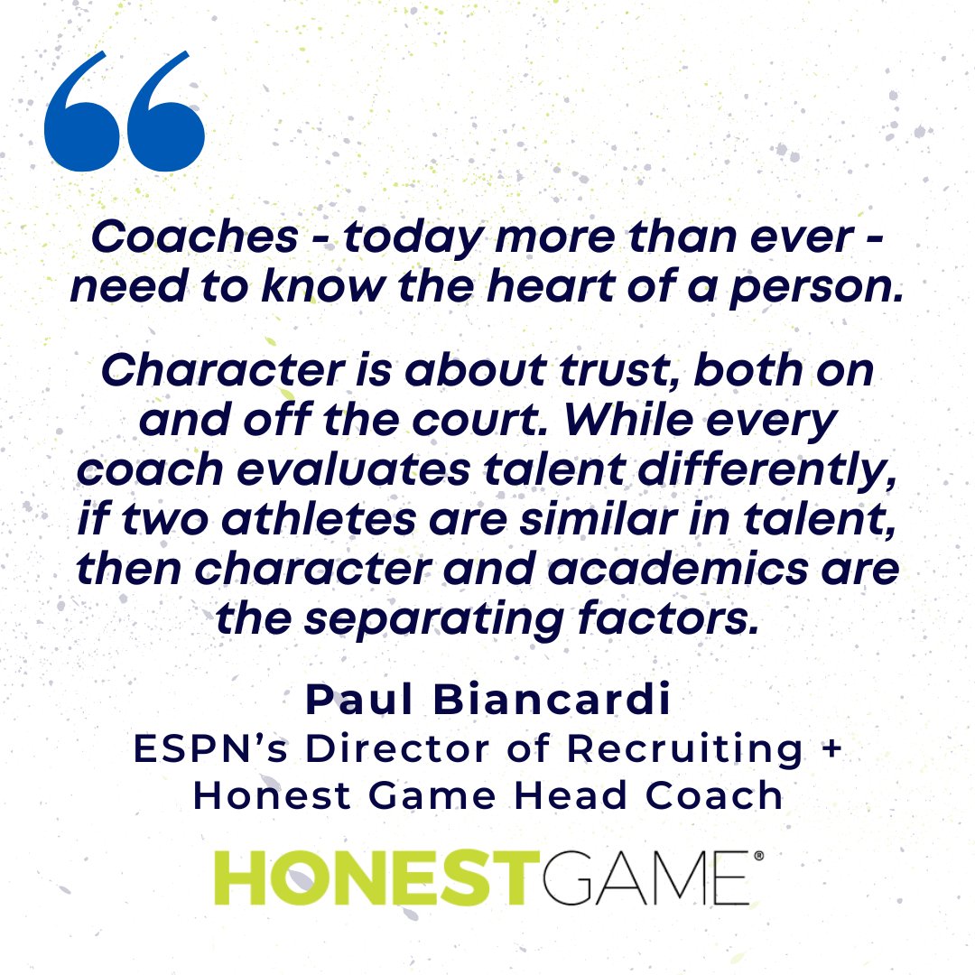 Gain more insights from @PaulBiancardi, ESPN’s Director of Recruiting + Honest Game Head Coach ➡️ bit.ly/UnlockingRecru…