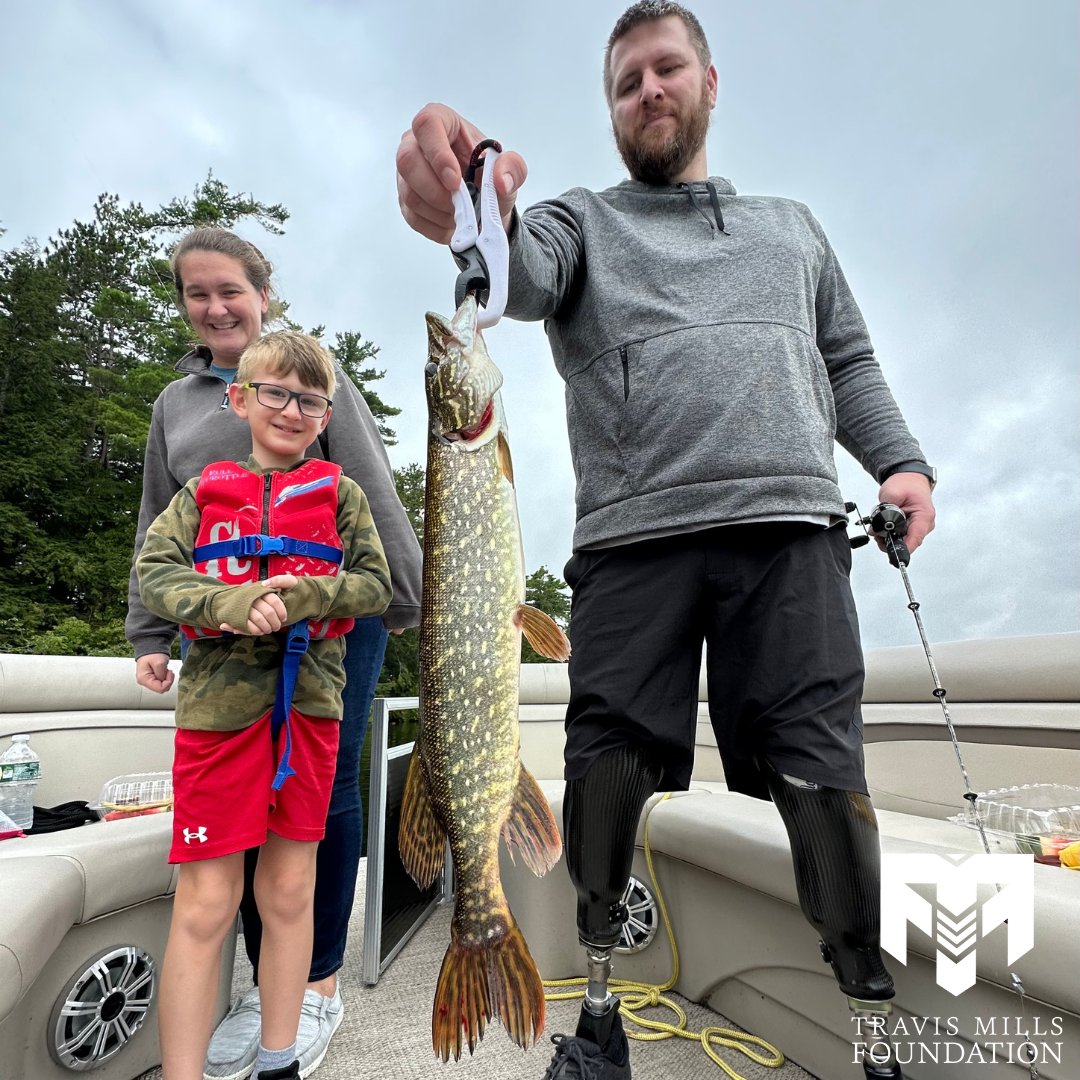 Fishing as a family 🎣
TMF offers adaptive fishing for recalibrated veterans so they are able to participate in activities with their families and get on the water!
Learn more about programming >>> travismillsfoundation.org/programs/
#TMFVetRetreat #Fishing #AdaptiveFishing #AdaptiveSports