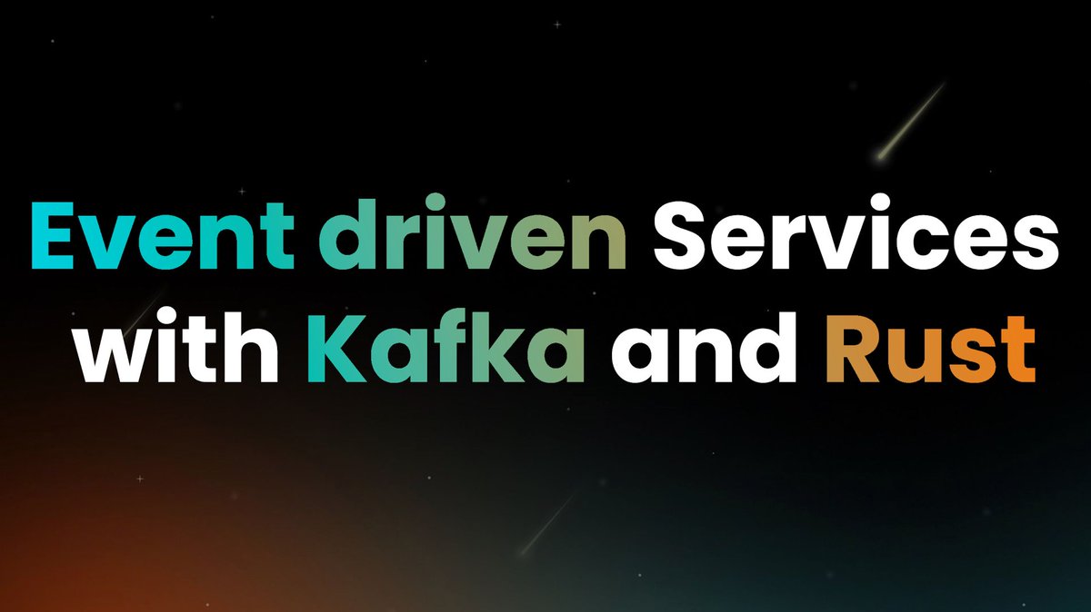 Our new article on writing event-driven microservices using Kafka and Rust is ready 👀

Learn about rdkafka, setting up Kafka locally, producers & consumers as well as migrating from a monolith using Change Data Capture!

Check it out: shuttle.rs/blog/2024/04/2… 

@ThisWeekInRust