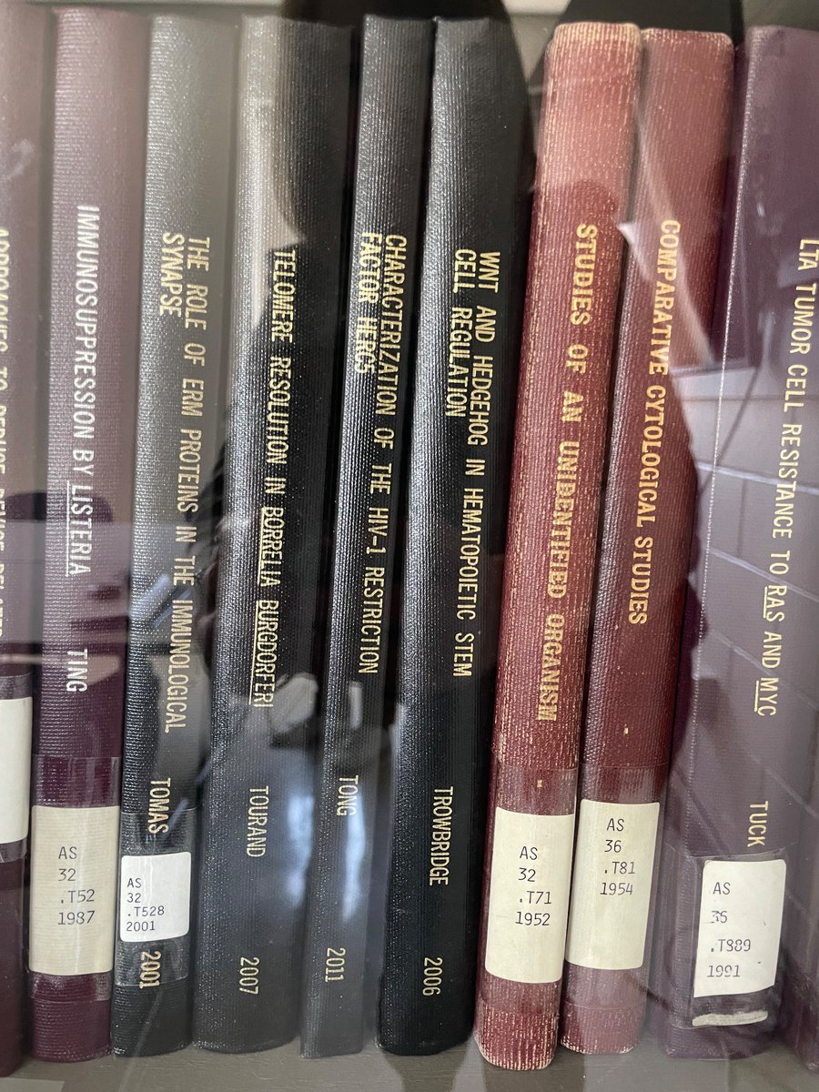 A bit surreal but awesome to be back @westernuMNI with many faculty that I used to listen to in lectures now listening to me. I found my thesis in the cabinet! Wish I could read the one next to mine: “Studies of an unidentified organism” from 1952. Whoa.