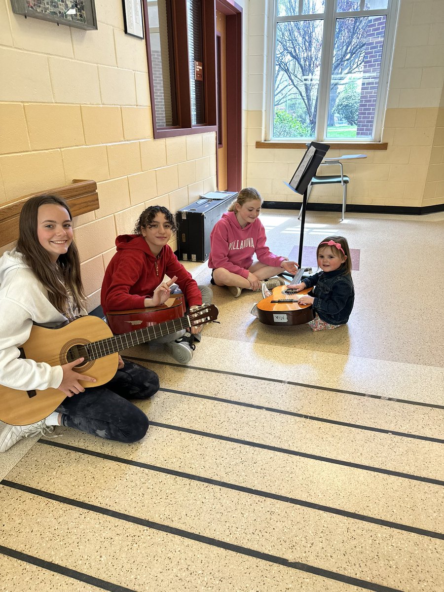 Ella loved meeting my 7th graders today!