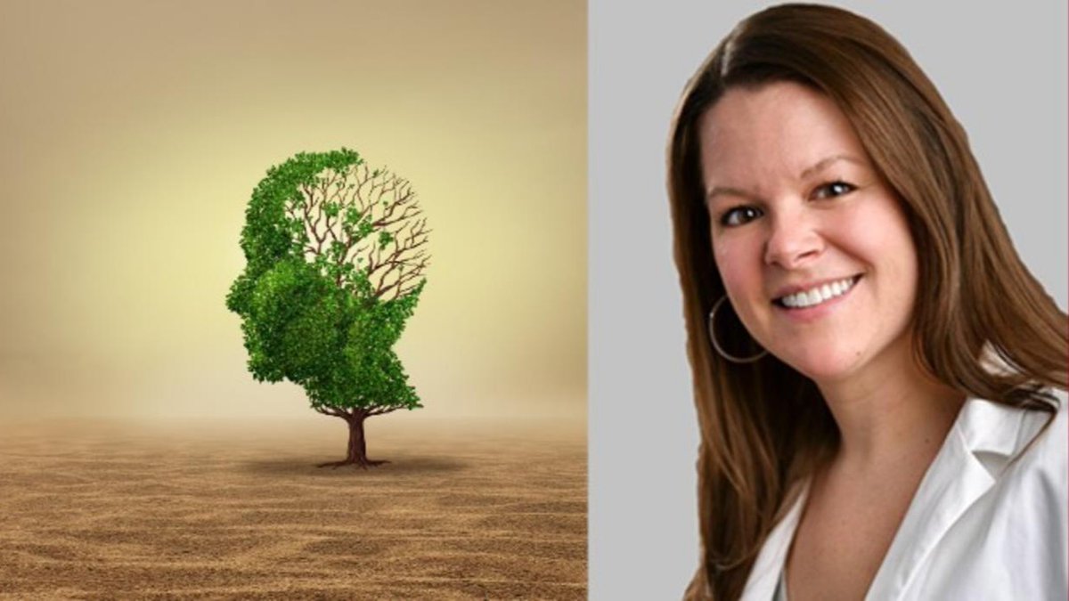 What is #solastalgia? Existential distress and grief caused by loss of the surrounding environment, land or habitats. Read more about #ClimateChange and mental health from Dr. Kristi White from @MHealthFairview and @umn_dom ➡️: bit.ly/4aX0T4j.