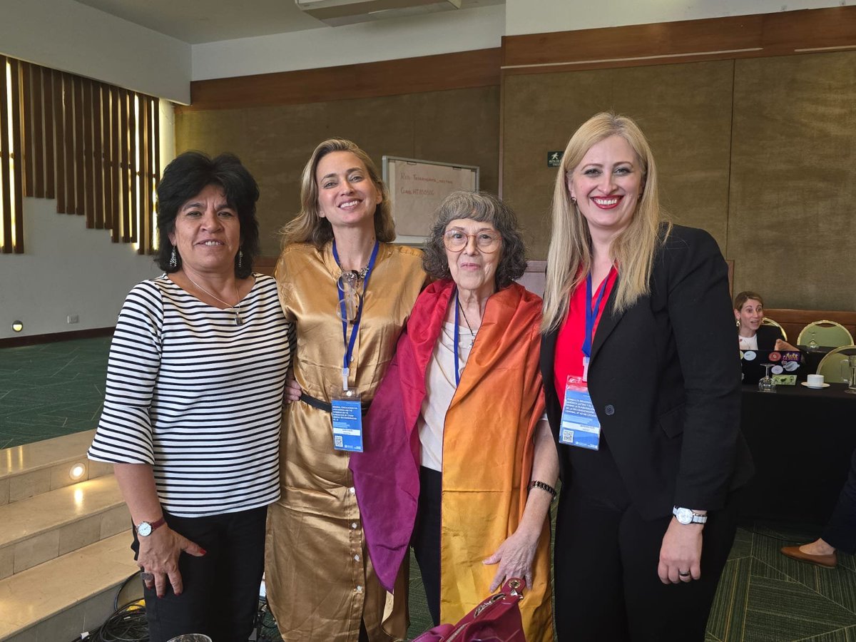 📢Nuestras colegas Line Bareiro, @AlbaineLaura y @KarolinaGilas, participaron esta semana en la Consulta Regional para América Latina y el Caribe sobre la elaboración de la Recomendación General No. 40 de la #CEDAW sobre representación igualitaria e inclusiva de las mujeres.