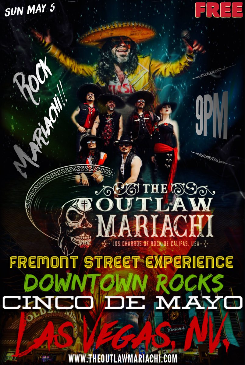 SO THIS IS HAPPENING ON 5 DE MAYO!! 
#LASVEGAS @FREMONTSTREETLV 
vegasexperience.com/drinko-de-mayo…