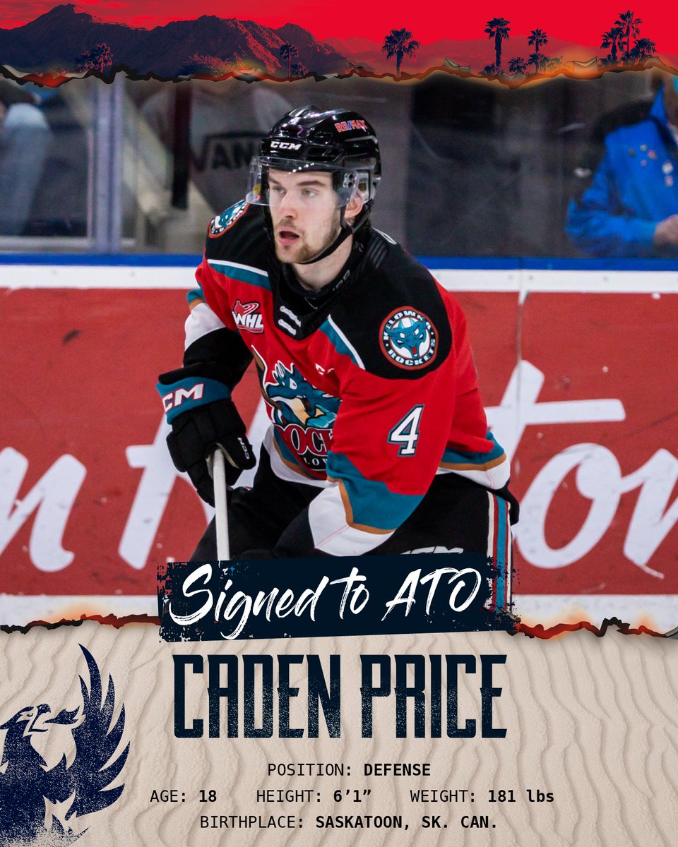 TRANSACTION: The #CVFirebirds have signed defenseman Caden Price to an amateur tryout agreement. 

Welcome, Caden!