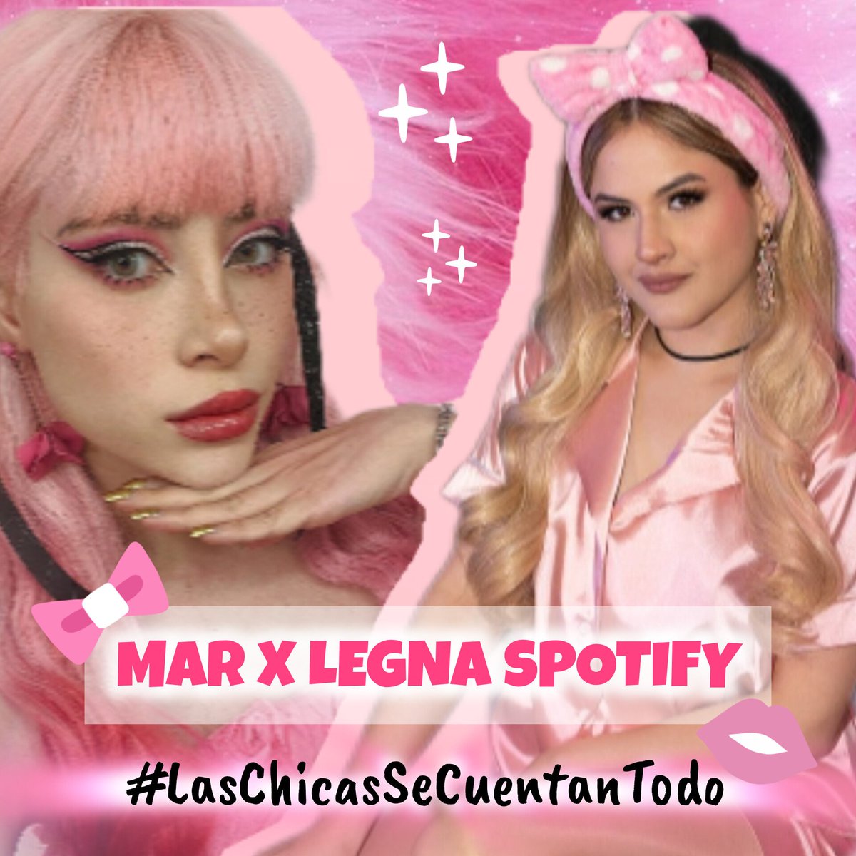 '...ya no quiero esos besos compartidos...' MAR X LEGNA SPOTIFY #LasChicasSeCuentanTodo