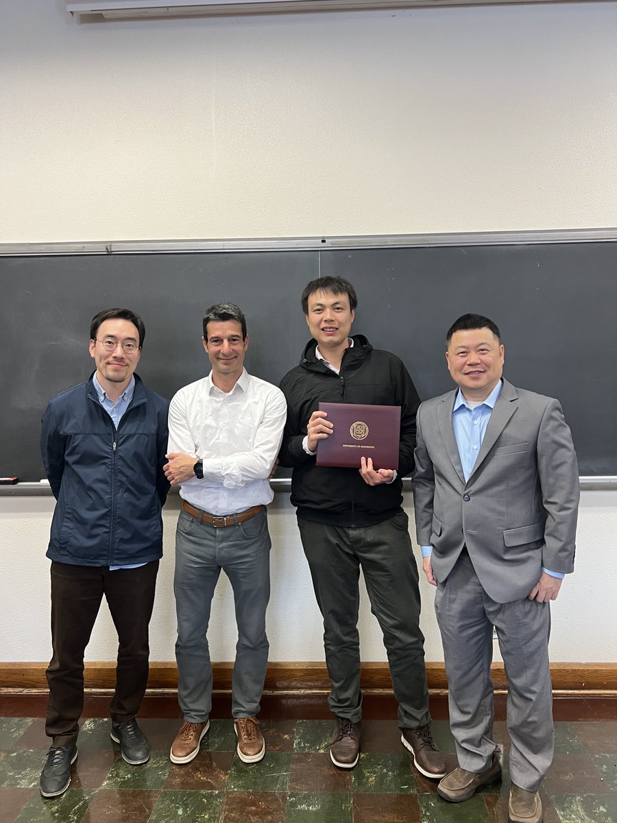 Dr. Rui Shi traveled all the way to SAFL from the University of Queensland in Australia to receive the 2023 Straub Award. After considering nominations from all over the world, the author of the BEST dissertation in Hydraulic engineering is chosen. z.umn.edu/9i7y