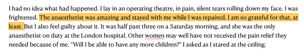 Who has a birth story in which one of the heroes/helpers/angels was an anaesthetist? 🖐️