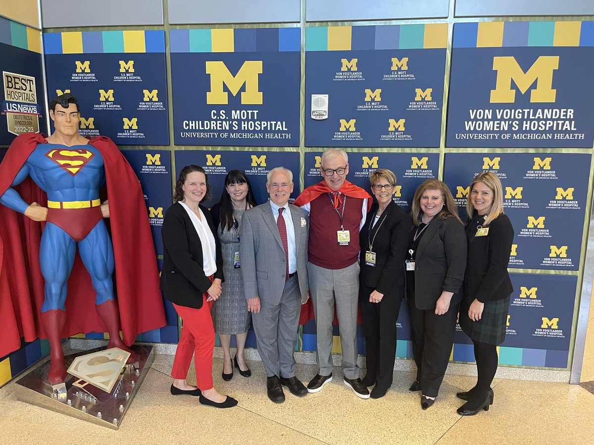 The 1st Annual Chris Dickinson MD @MottChildren & Von Voigtlander Women’s Hospital Quality & Safety Day was a great success! Keynote speaker was the amazing Stephen E. Muething, MD, Chief Quality Officer, @CincyChildrens Kudos our team for a perfect day of successes & learning!