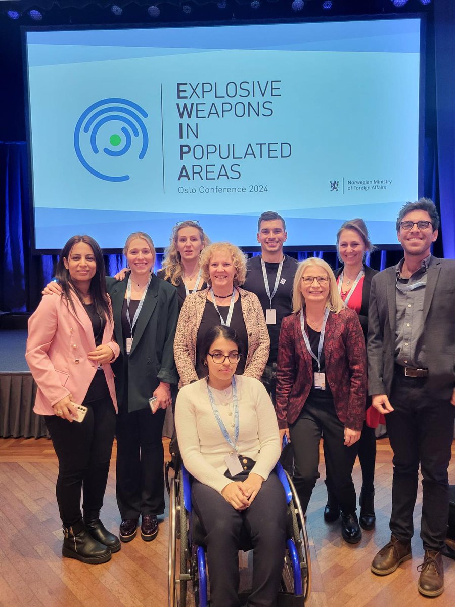 It was a pleasure to be part of the #EWiPA conference in Oslo.
It is vital for all of us to remember that protecting civilians from the the impact of the use explosive weapons in populated areas is an obligation that cannot and should not be ignored.