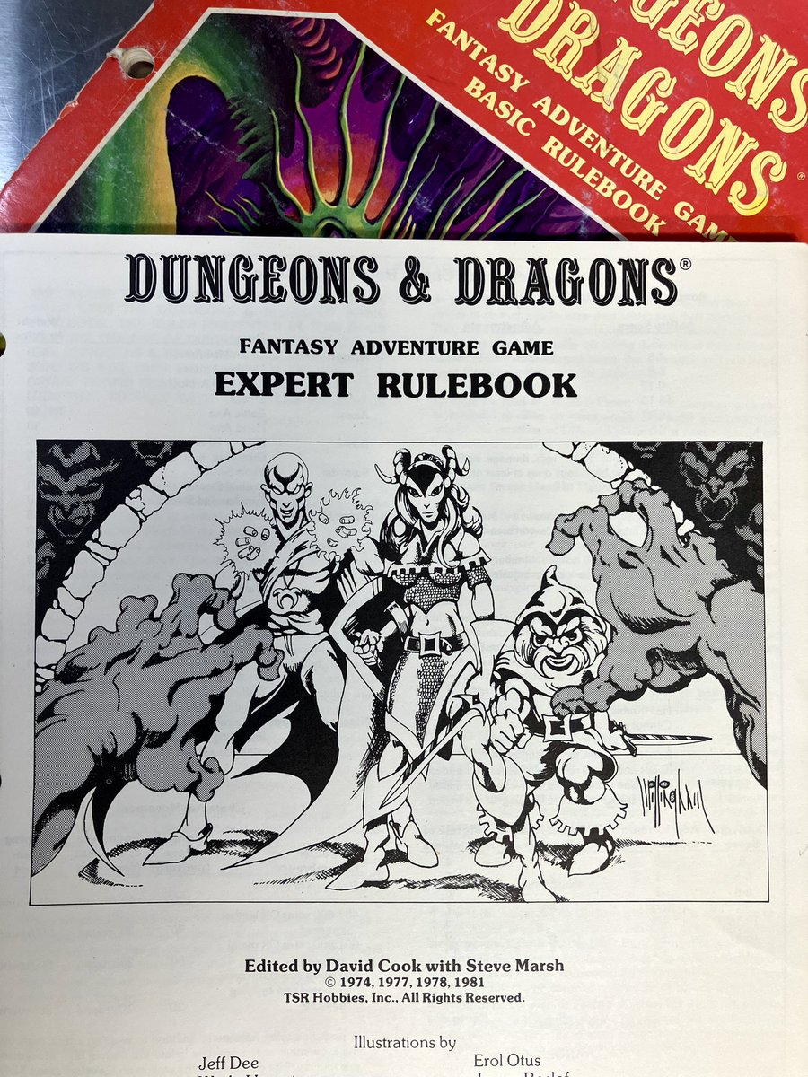The adventure is about to begin, you have to pick one of these three characters to play.
Which one are you picking?

#dungeonsanddragons #dnd #bxdnd #1980s #gamingwithfriends #ttrpgcommunity #osr #ttrpg #rpg #dungeonmaster #willingham #cookmarsh