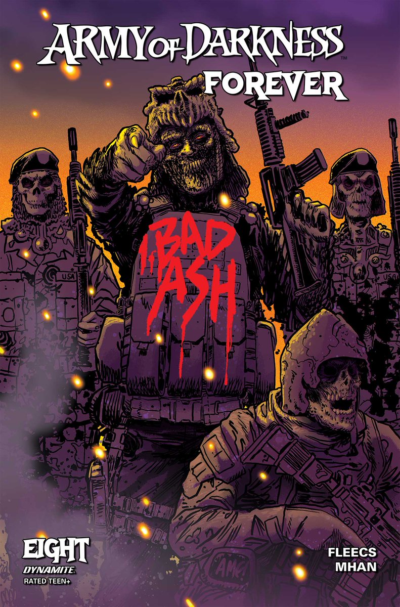 DynamiteComics's tweet photo. Monday is the Final Order Cutoff for Army of Darkness Forever #9 from Tony Fleecs and Pop Mahn. Look for the cover by Tony Fleecs. Also available in Virgin.

#armyofdarkness #tonyfleecs #popmahn

https://t.co/71krX82Kh5 https://t.co/UYG0xfRABU